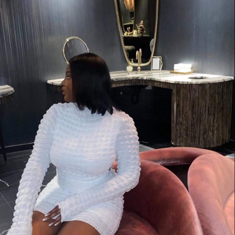 Hera fashion dress (white)